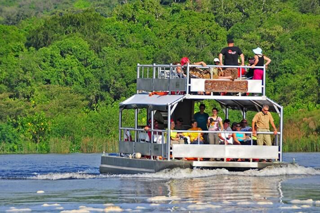 Boat Safari to the Base of Murchison Falls
